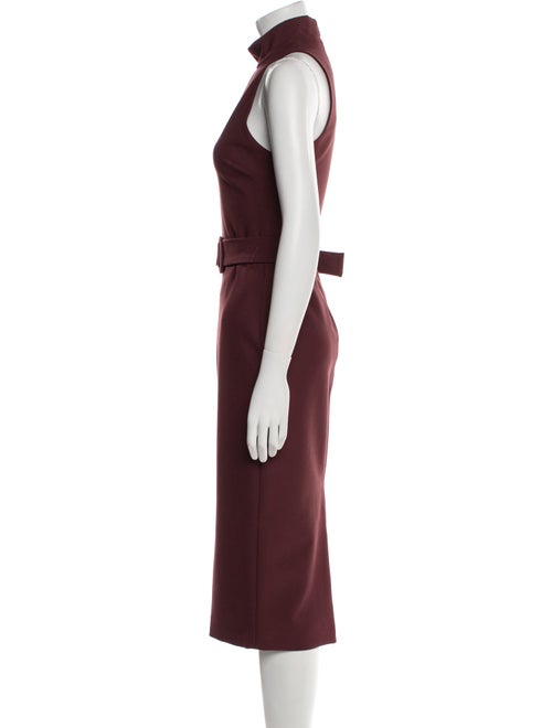 Cinq à Sept Mock Neck Long Dress