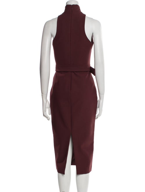 Cinq à Sept Mock Neck Long Dress