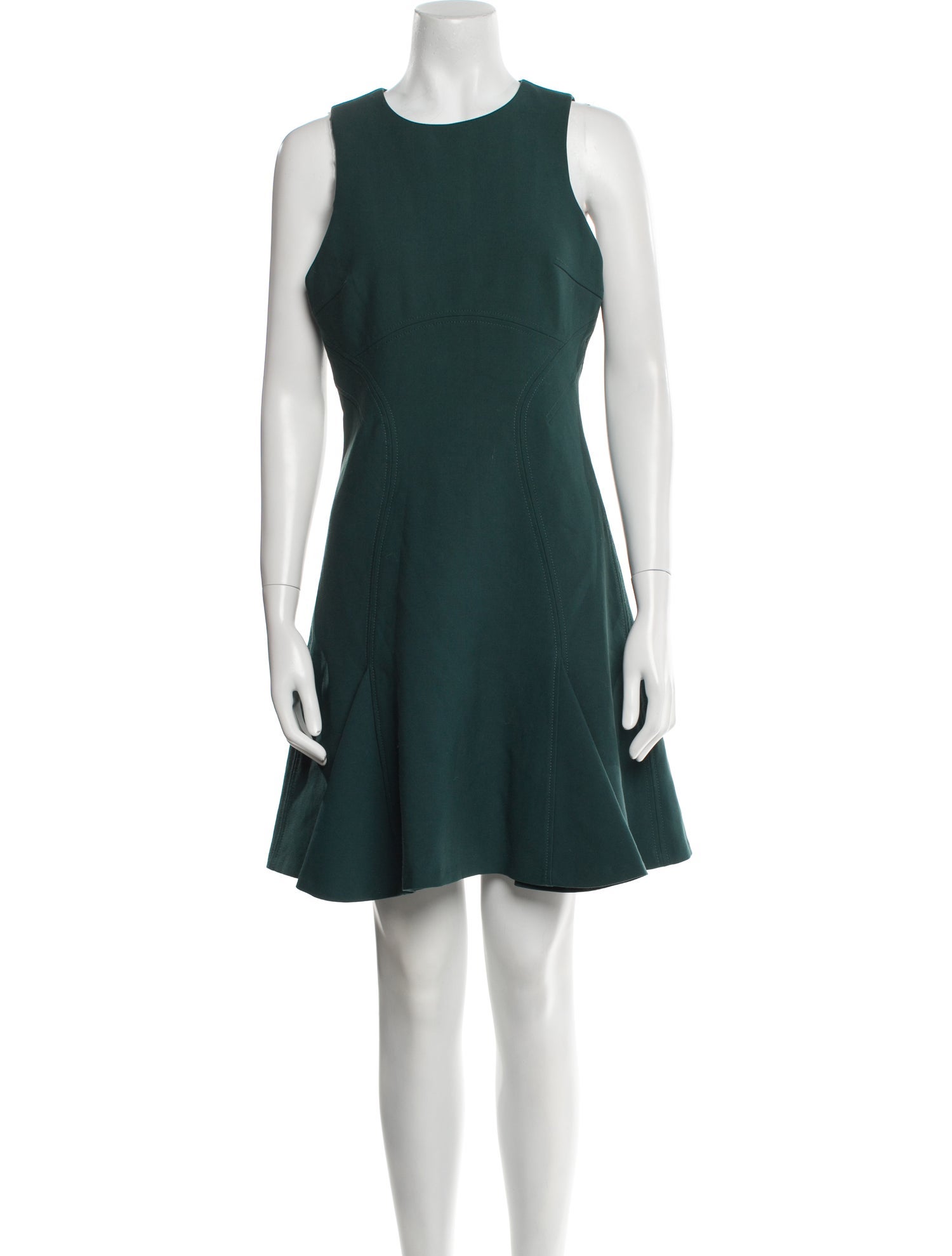 Cinq à Sept Crew Neck Mini Dress