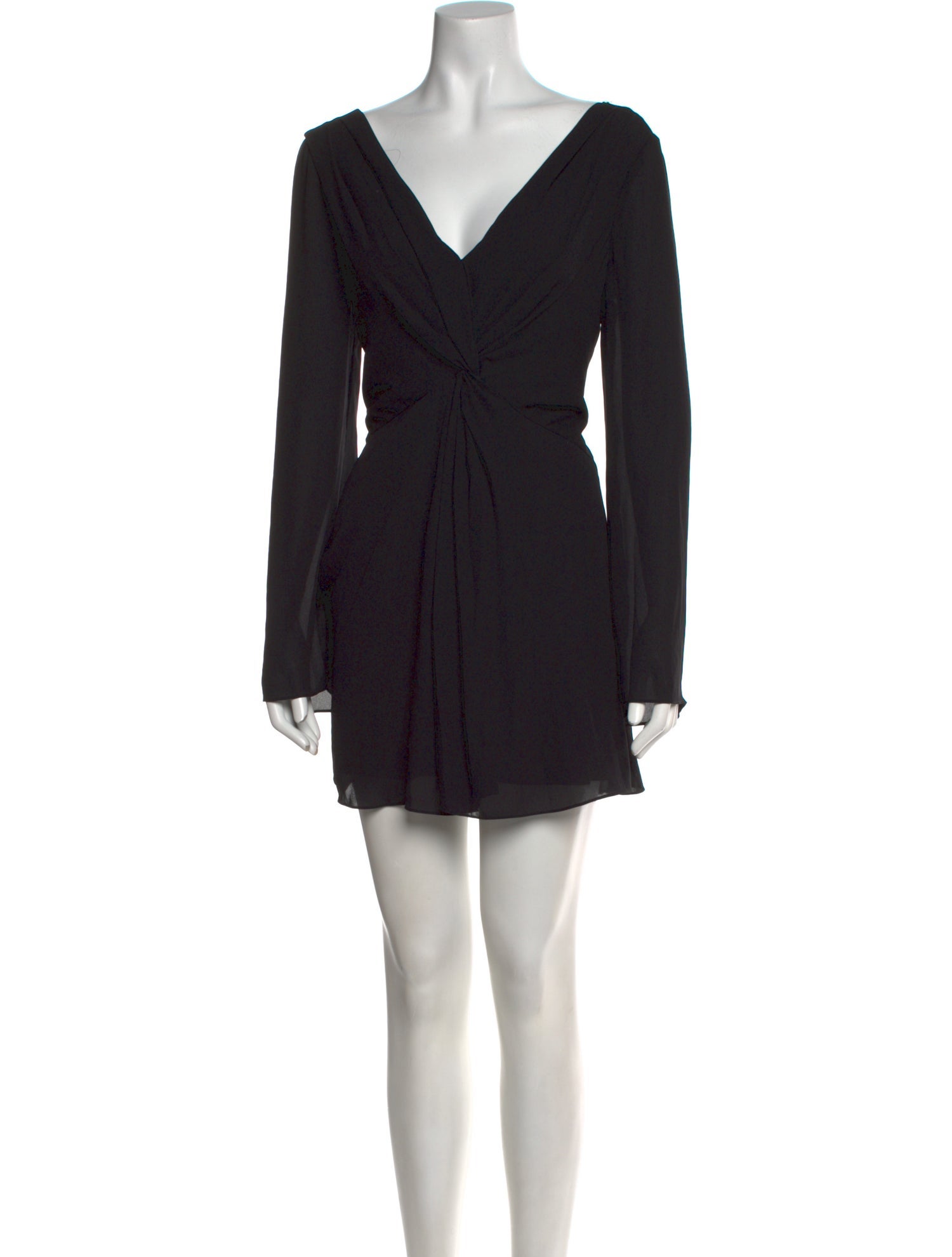 Cinq à Sept V-Neck Mini Dress