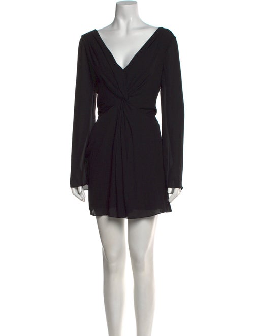 Cinq à Sept V-Neck Mini Dress