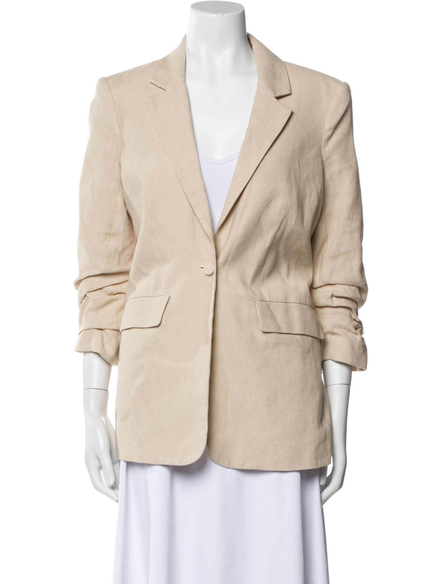 Cinq à Sept Linen Blazer