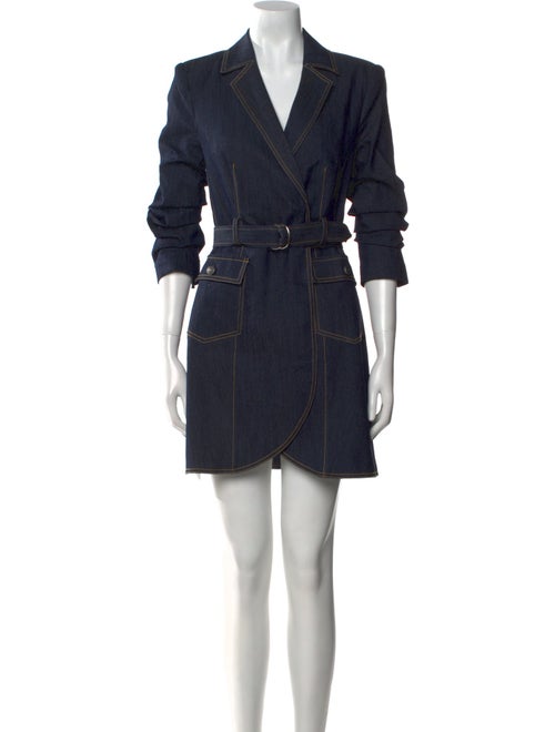 Cinq à Sept V-Neck Mini Dress