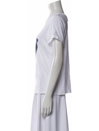 Cinq à Sept Graphic Print Crew Neck T-Shirt