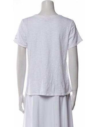 Cinq à Sept Graphic Print Crew Neck T-Shirt