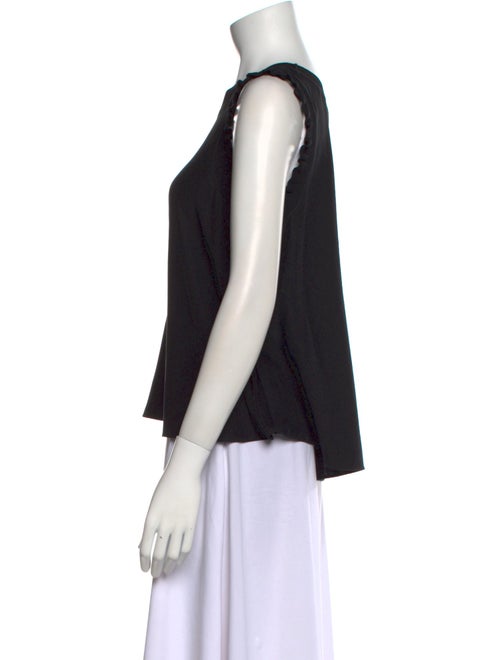 Cinq à Sept Silk Scoop Neck Top