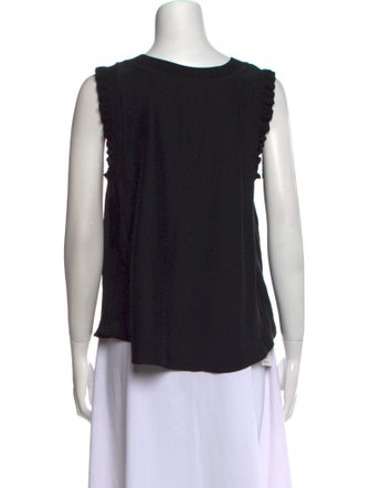 Cinq à Sept Silk Scoop Neck Top