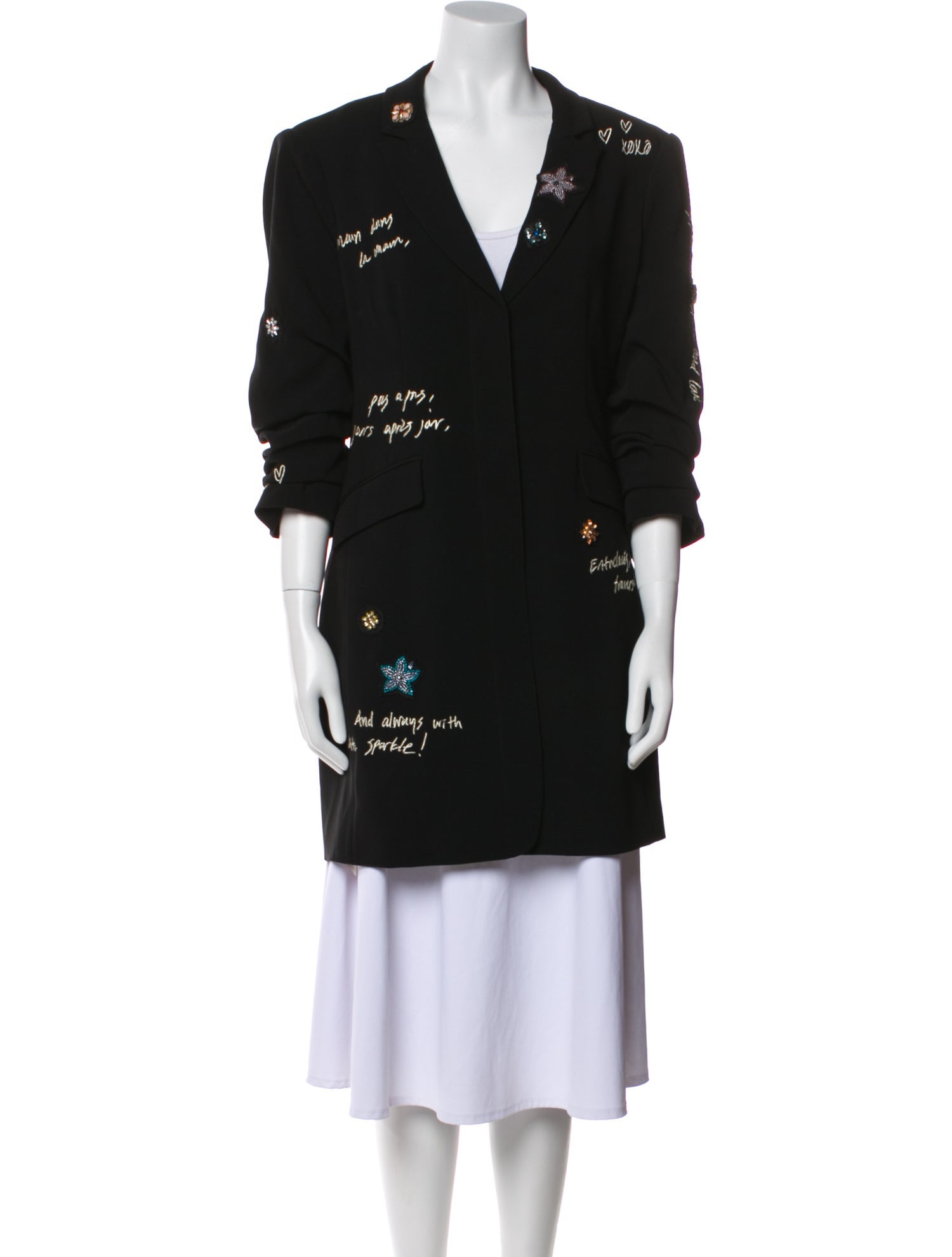 Cinq à Sept Printed Jacket