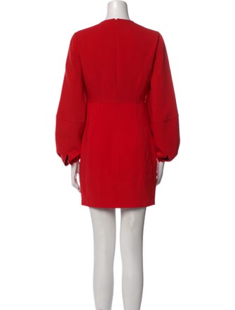 Cinq à Sept Crew Neck Mini Dress