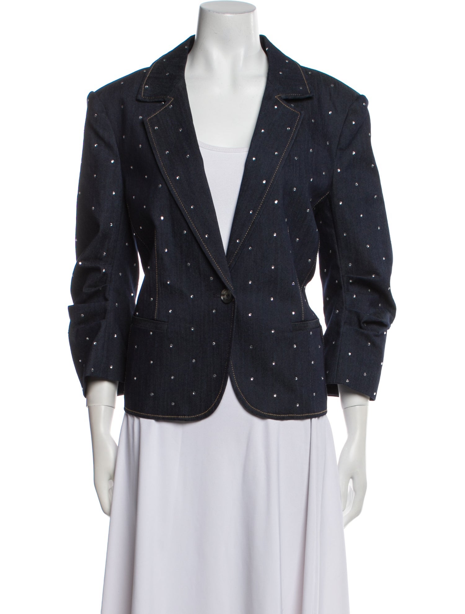 Cinq à Sept Polka Dot Print Blazer