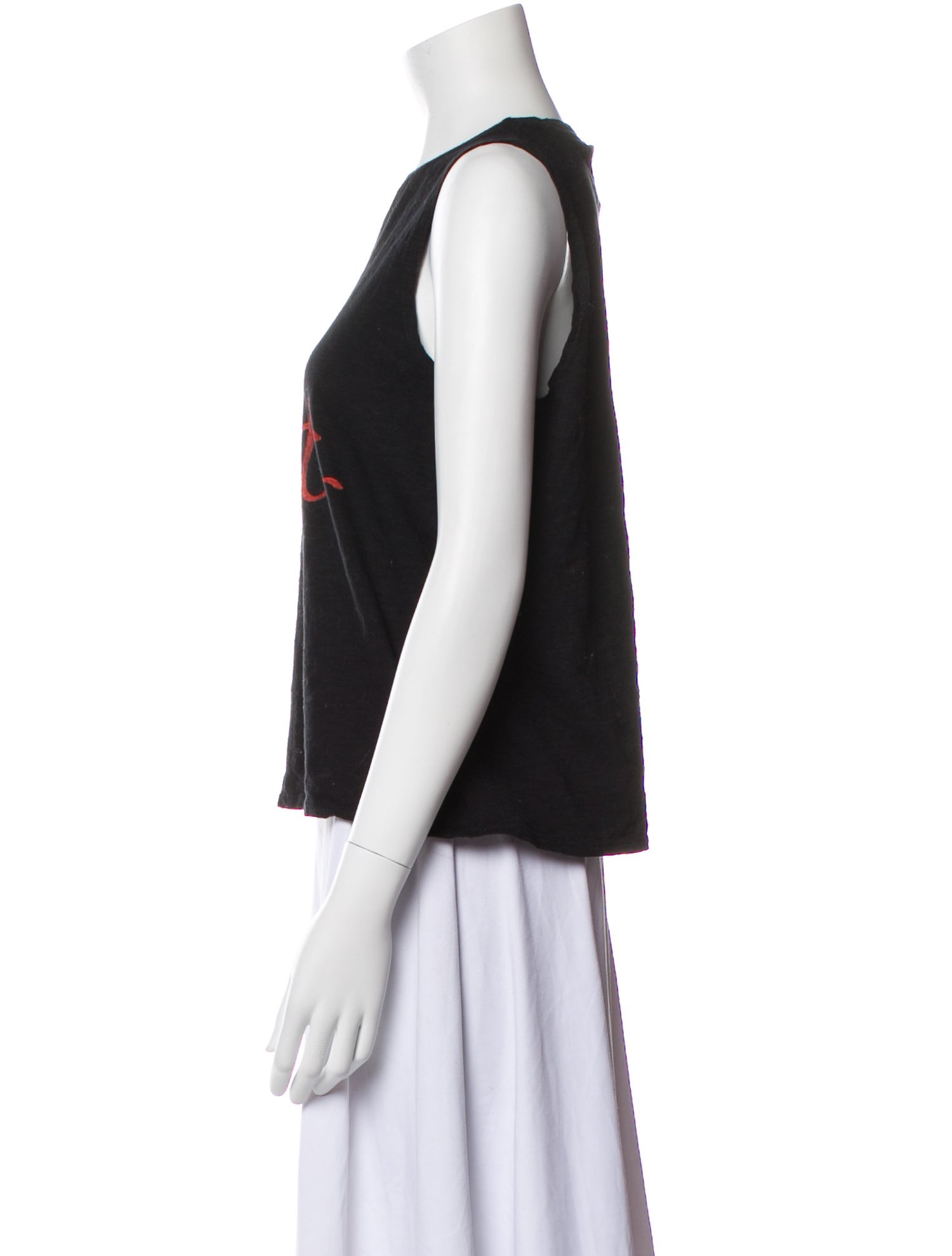 Cinq à Sept Graphic Print Crew Neck Top