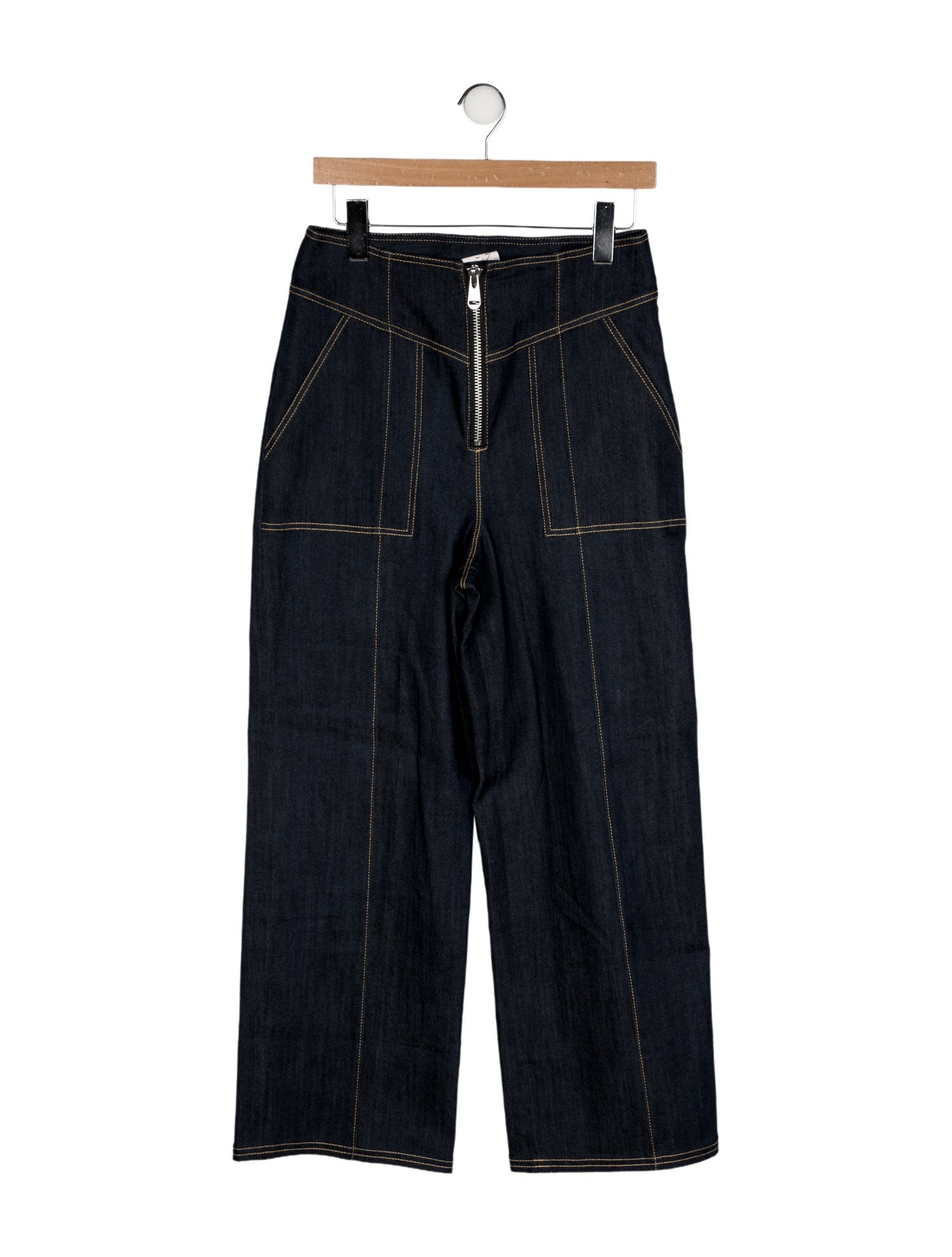 Cinq à Sept High-Rise Wide Leg Jeans