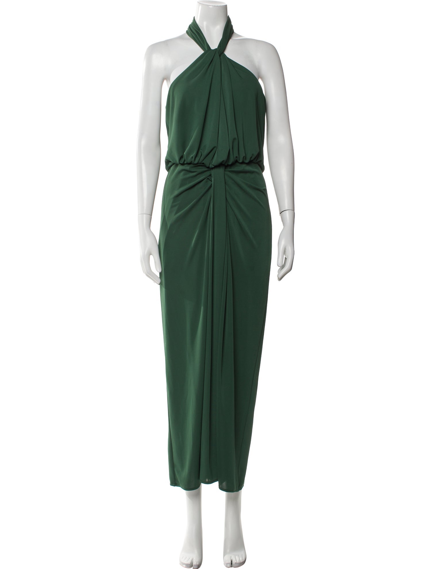 Cinq à Sept Halterneck Midi Length Dress