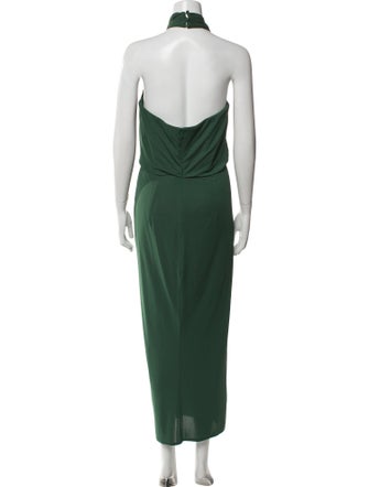 Cinq à Sept Halterneck Midi Length Dress