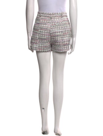 Cinq à Sept Tweed Pattern Mini Shorts