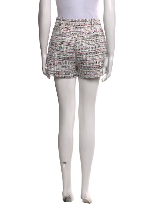 Cinq à Sept Tweed Pattern Mini Shorts