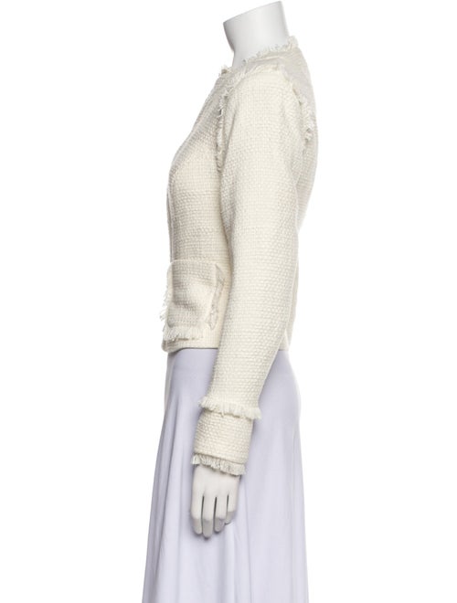 Cinq à Sept Tweed Pattern Evening Jacket