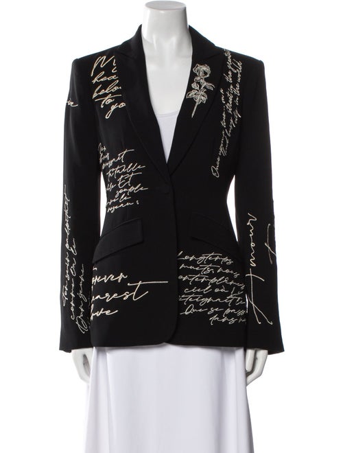 Cinq à Sept Printed Blazer