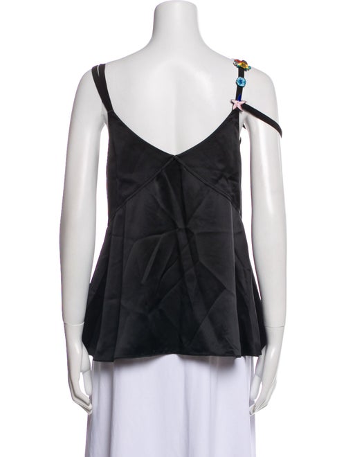 Cinq à Sept Silk V-Neck Top