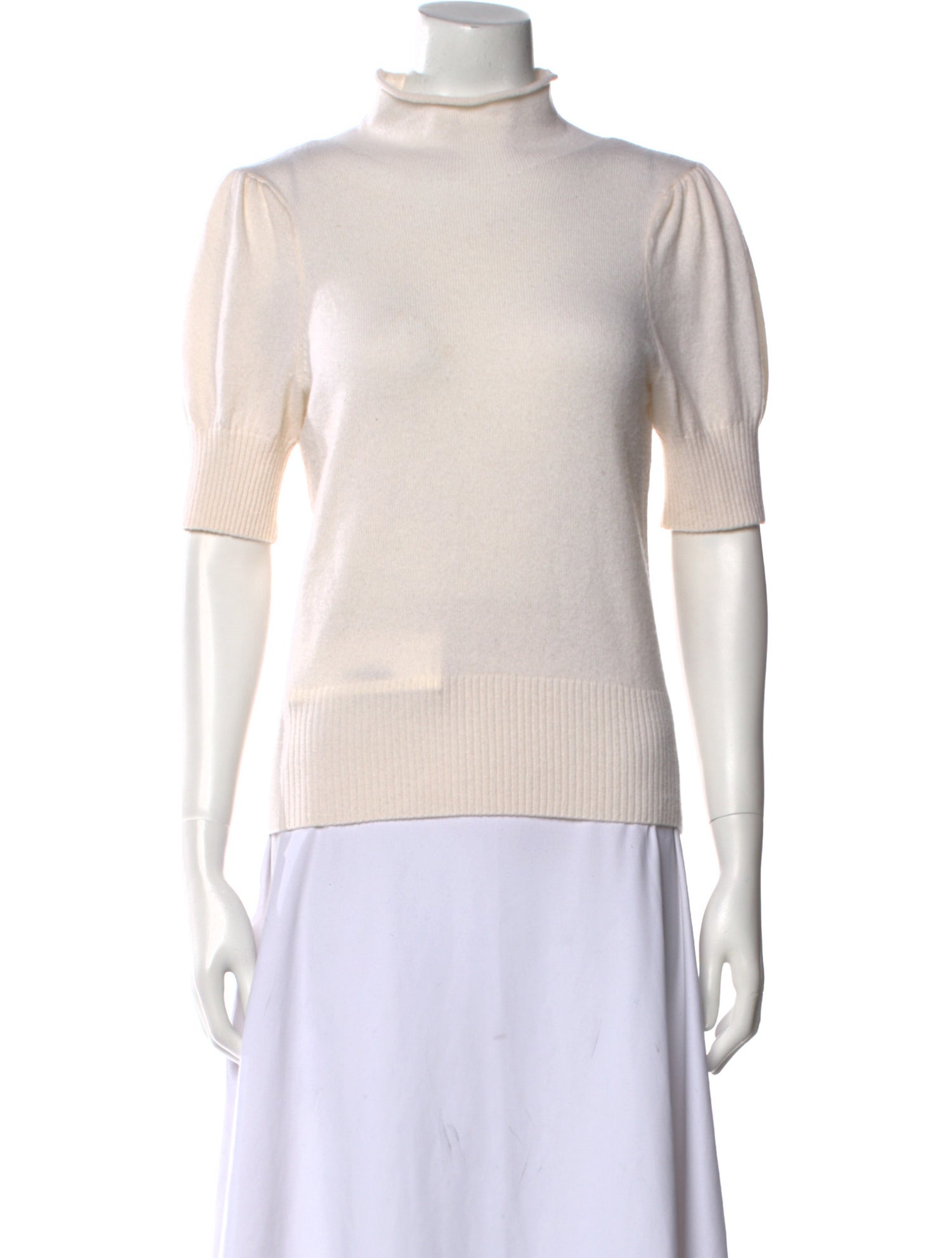 Cinq à Sept Cashmere Mock Neck Sweater