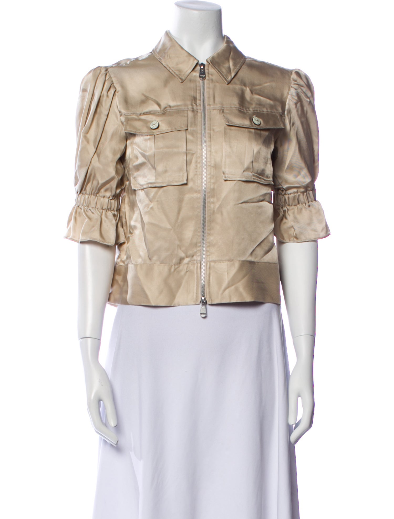 Cinq à Sept Printed Utility Jacket