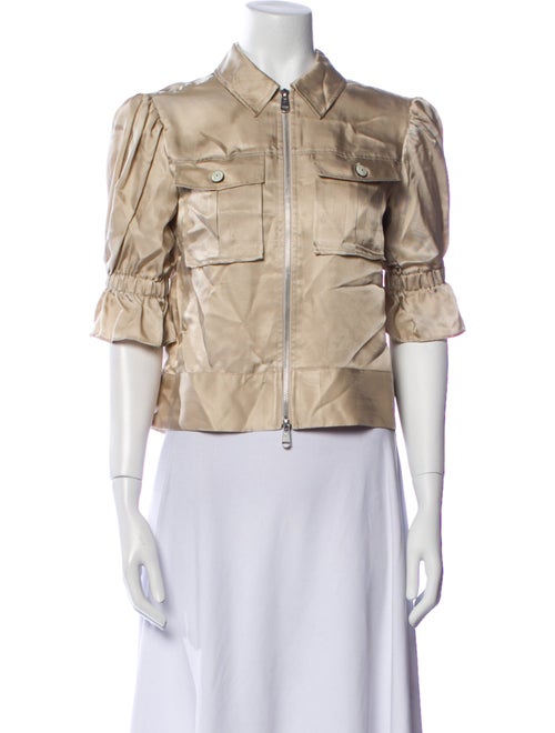 Cinq à Sept Printed Utility Jacket