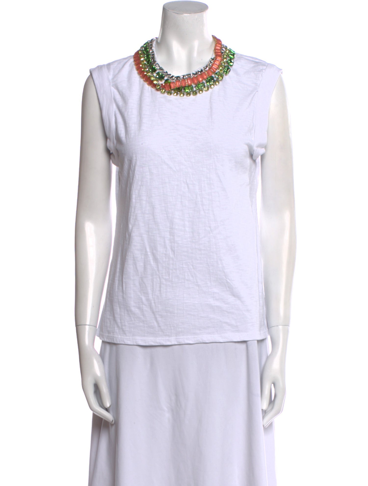 Cinq à Sept Crew Neck Sleeveless Top w/ Tags