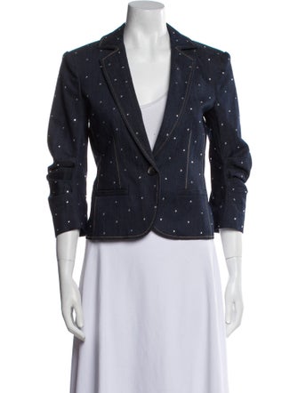 Cinq à Sept Polka Dot Print Blazer