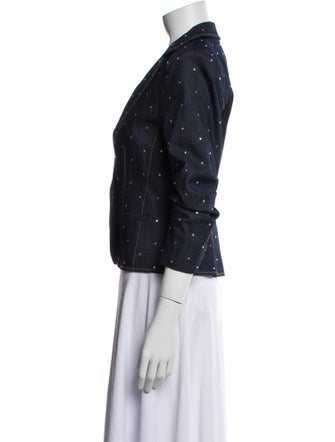 Cinq à Sept Polka Dot Print Blazer