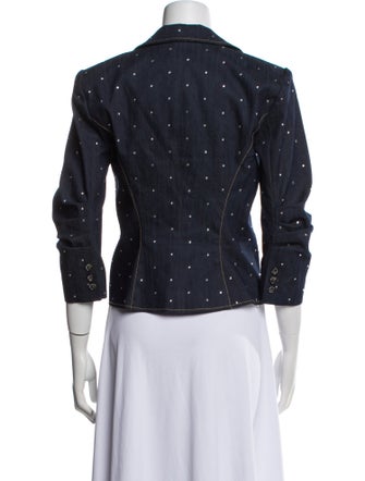 Cinq à Sept Polka Dot Print Blazer