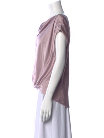 Cinq à Sept Silk Cowl Neck Top