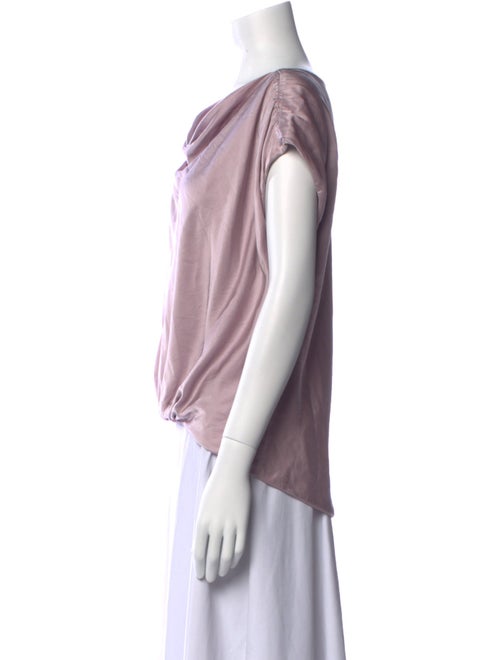 Cinq à Sept Silk Cowl Neck Top