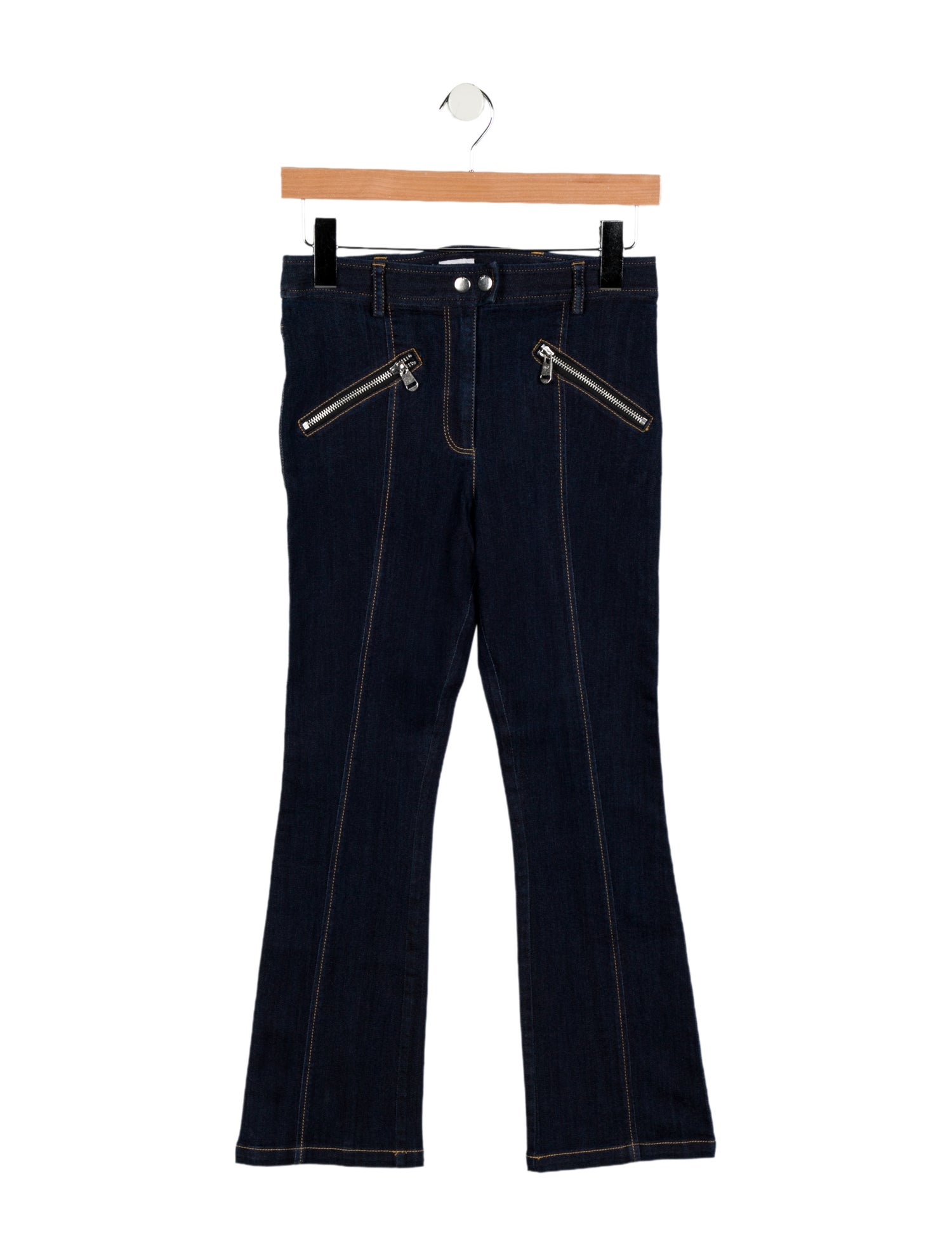 Cinq à Sept Mid-Rise Straight Leg Jeans