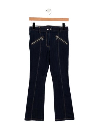 Cinq à Sept Mid-Rise Straight Leg Jeans