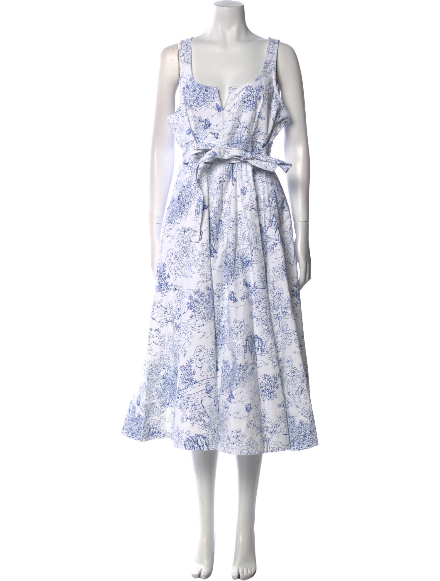 Cinq à Sept Floral Print Long Dress w/ Tags