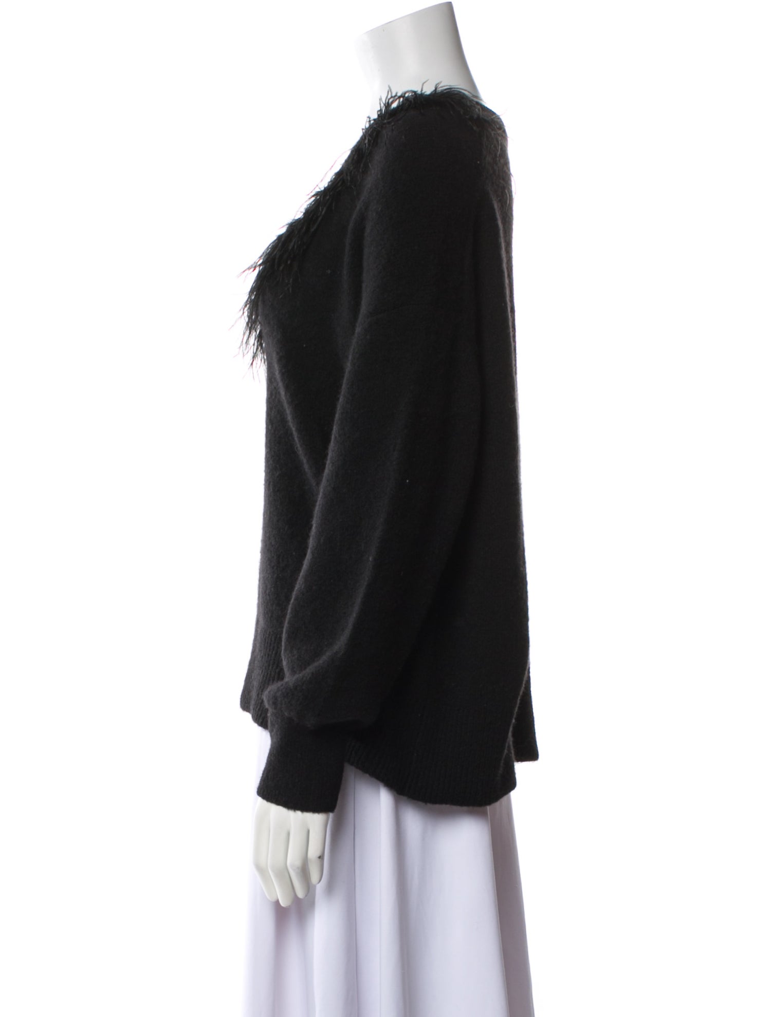 Cinq à Sept Wool V-Neck Sweater