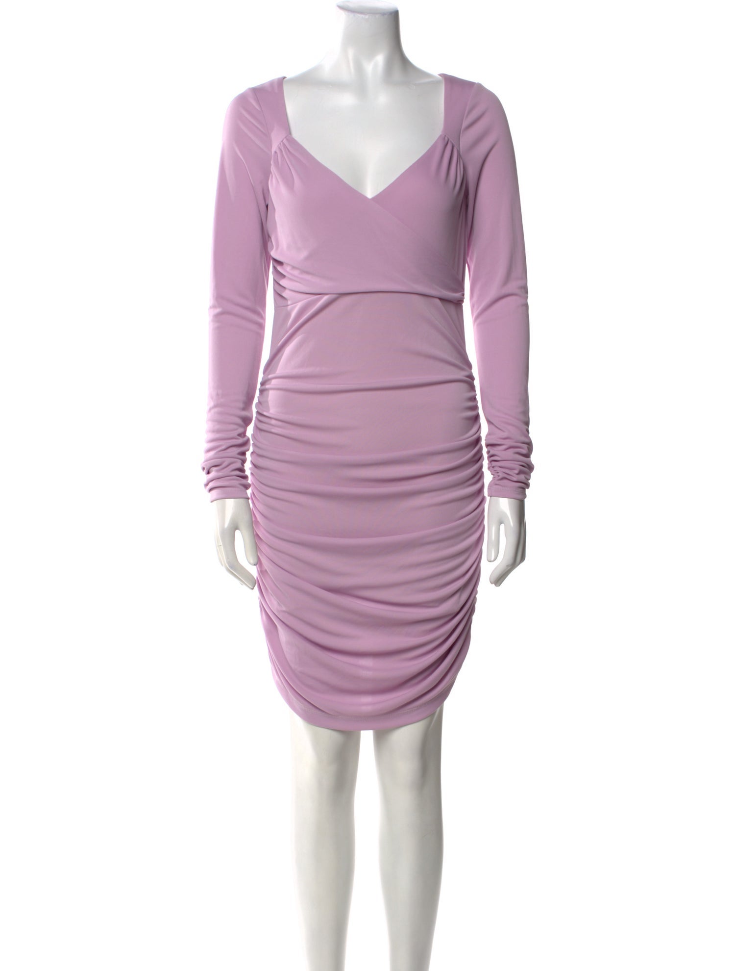 Cinq à Sept V-Neck Knee-Length Dress