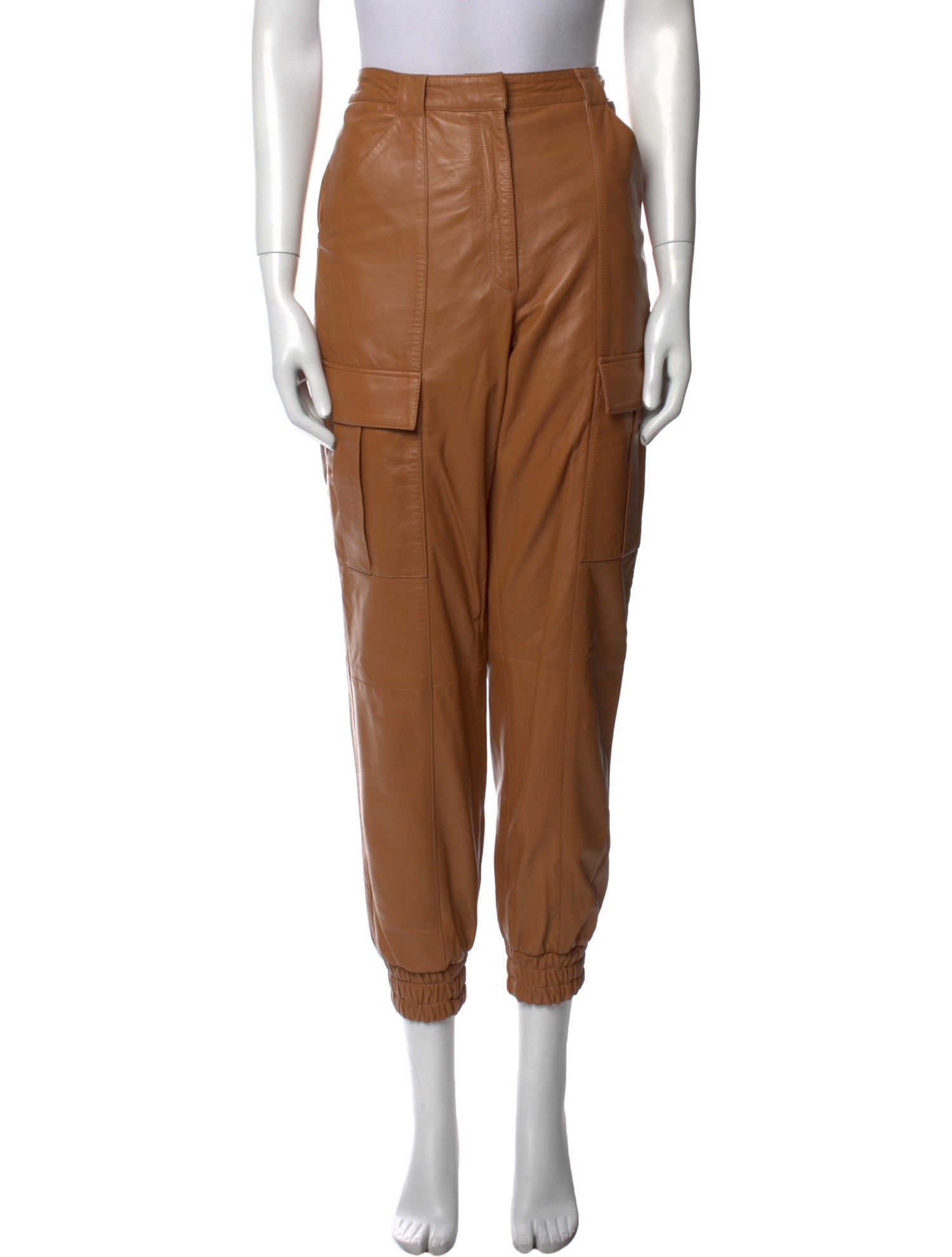 Cinq à Sept Leather Skinny Leg Pants