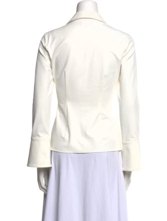 Cinq à Sept Long Sleeve Polo