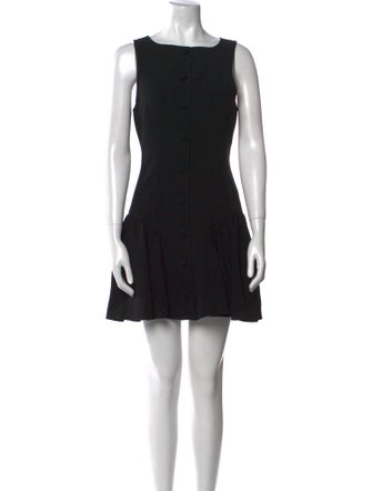 Cinq à Sept Bateau Neckline Mini Dress