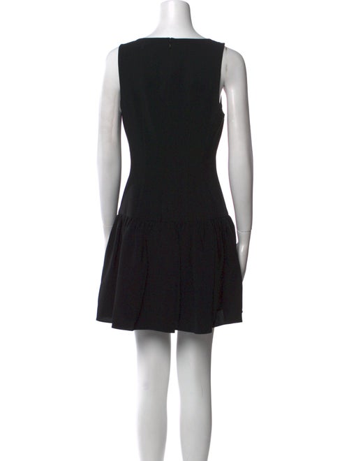 Cinq à Sept Bateau Neckline Mini Dress