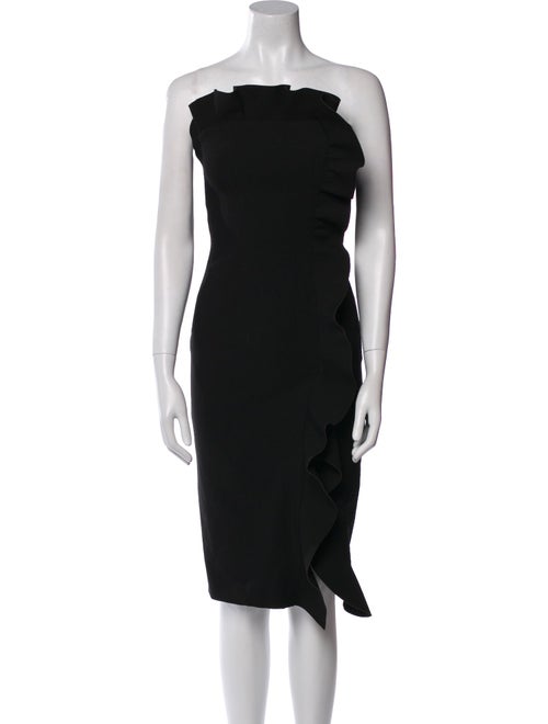 Cinq à Sept Strapless Knee-Length Dress