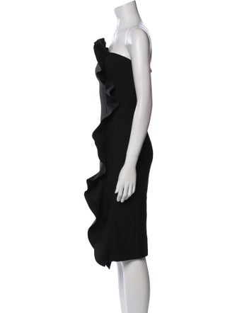 Cinq à Sept Strapless Knee-Length Dress