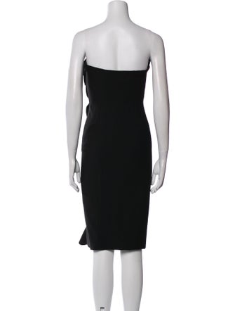 Cinq à Sept Strapless Knee-Length Dress