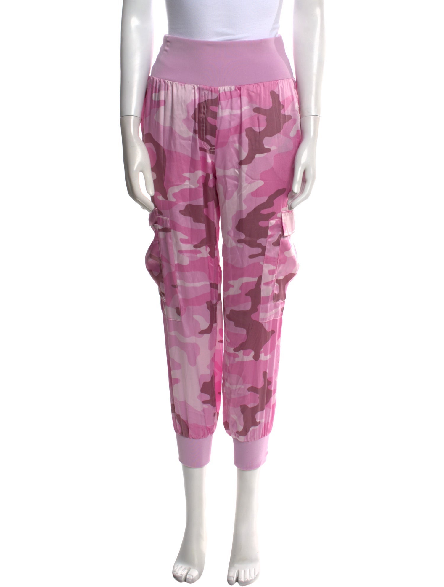 Cinq à Sept Camouflage Print Skinny Leg Pants