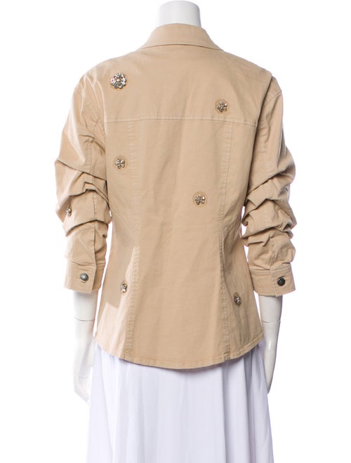 Cinq à Sept Graphic Print Utility Jacket