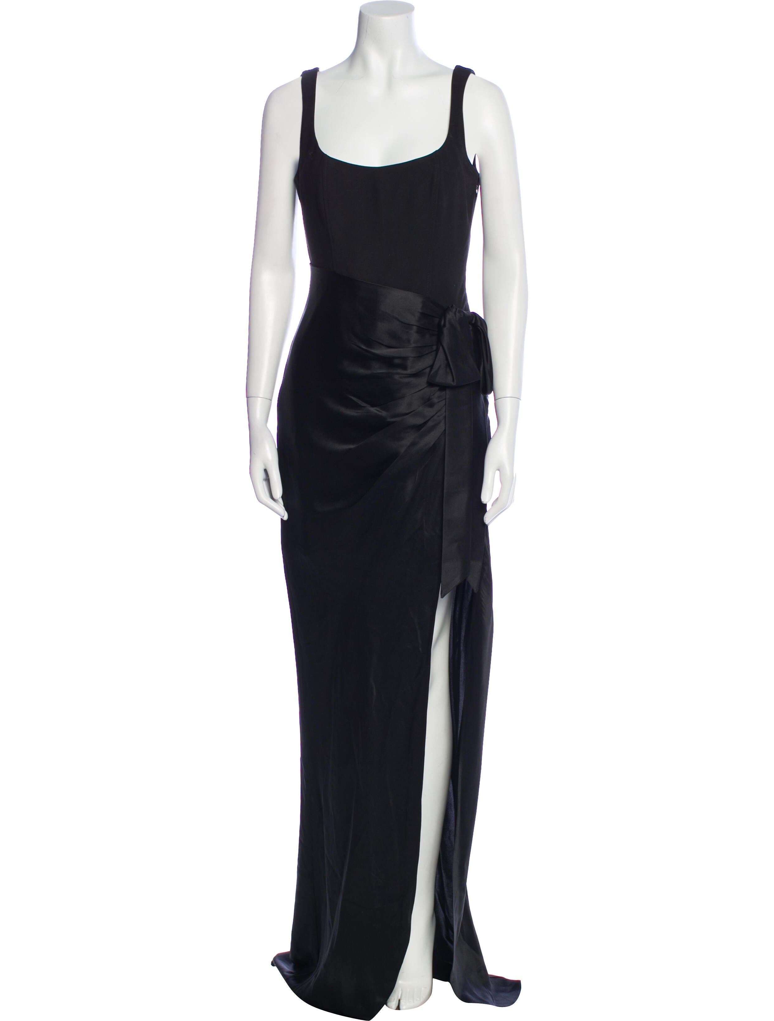 Cinq à Sept Scoop Neck Long Dress