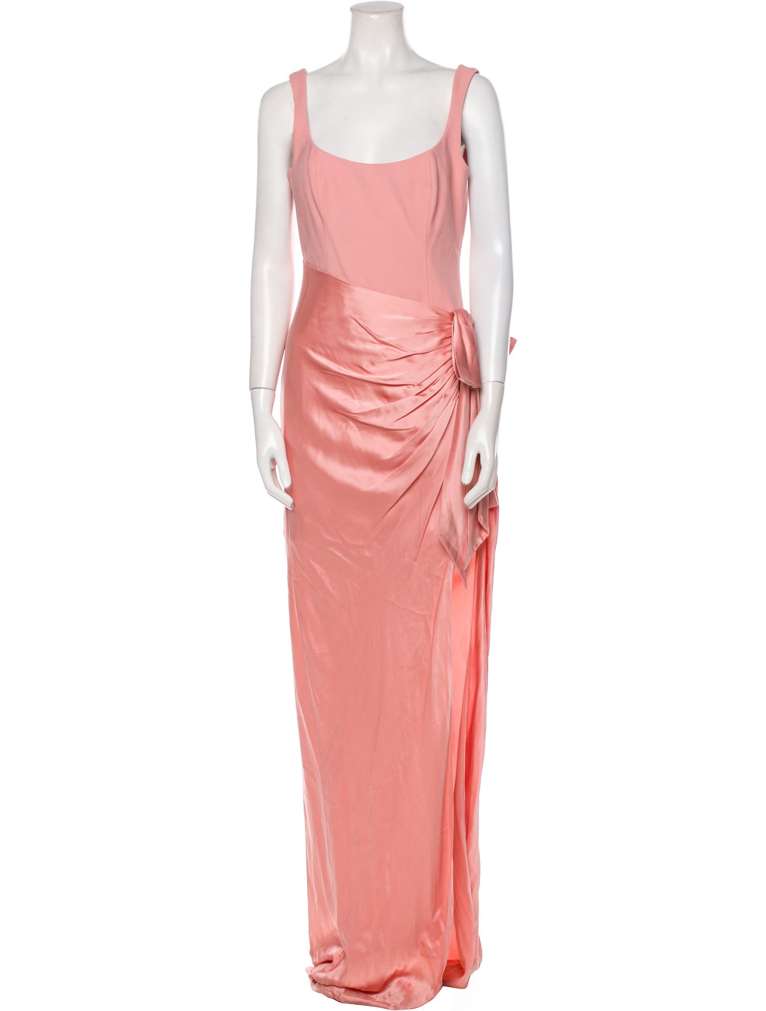 Cinq à Sept Scoop Neck Long Dress