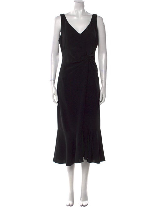 Cinq à Sept V-Neck Long Dress