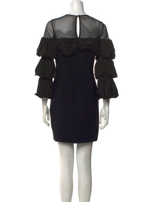 Cinq à Sept Crew Neck Mini Dress